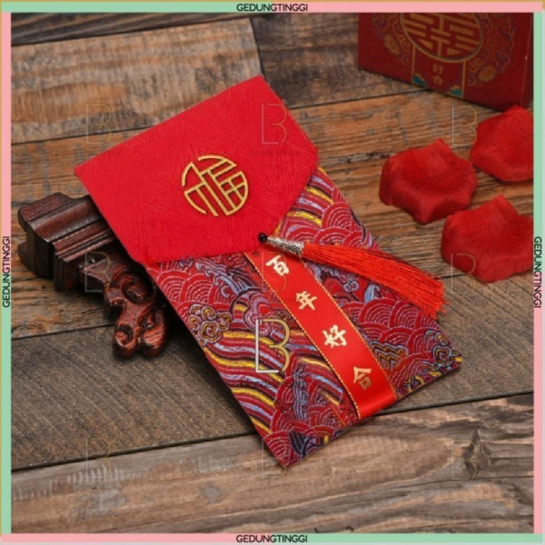 

Promo dompet angpao imlek 2021 kain bordir motif - Motif 1 Murah