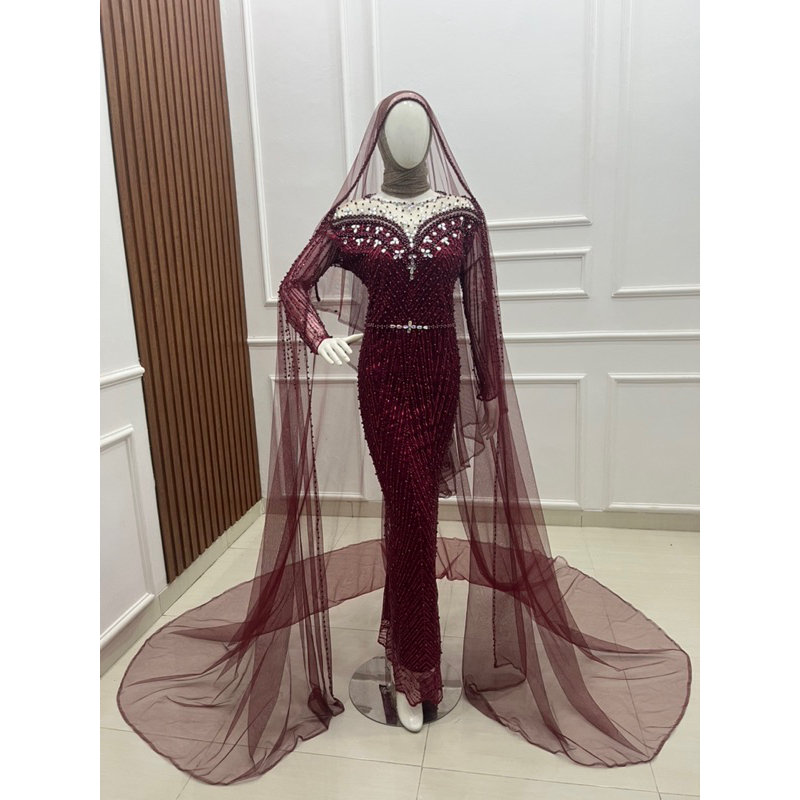 TERMURAH GAUN DRES PENGANTIN SIMPLE