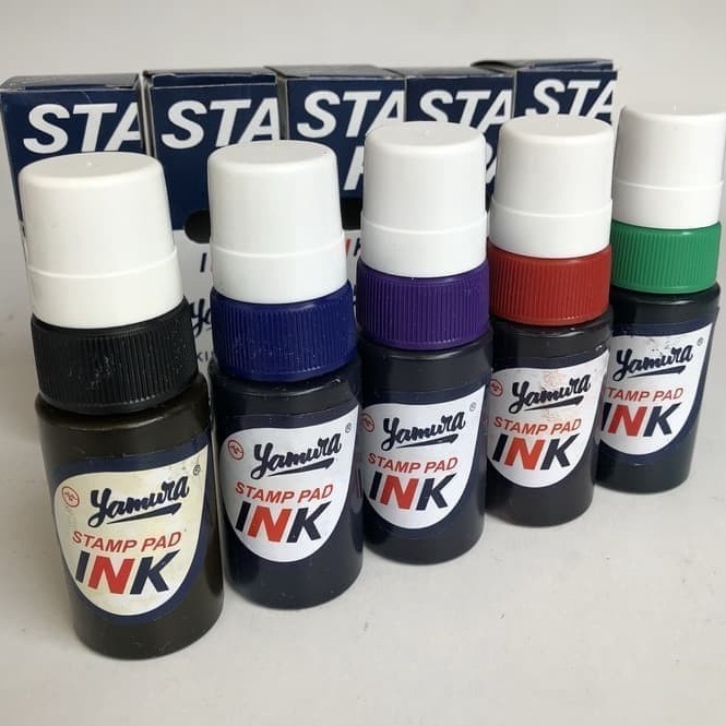 

[✪T14<] YAMURA King Size 50 cc (1 Pc) / Stamp Pad Ink Yamura / Tinta Stamp Pad / Tinta Stempel / Tinta Kardus Serba Murah