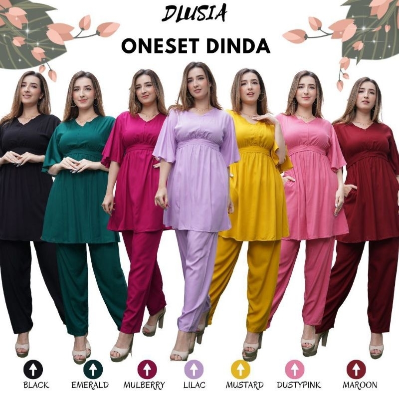 DLUSIA SETELAN DINDA POLOS, ORIGINAL BY DLUSIA DRESS