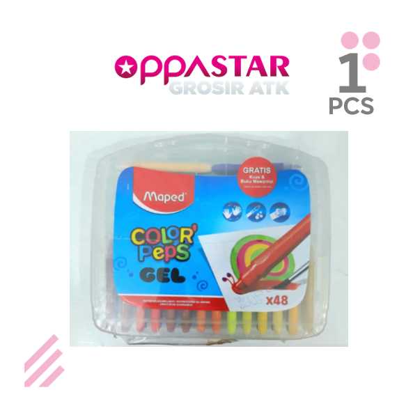 

Maped Color Peps Gel Set 48 Warna [Free Gift]