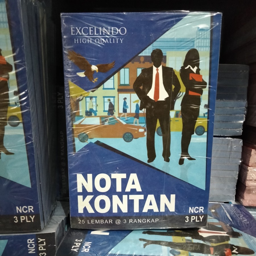 

Nota Kontan Kecil Rangkap 3 Ply Excelindo Isi 10 Buku