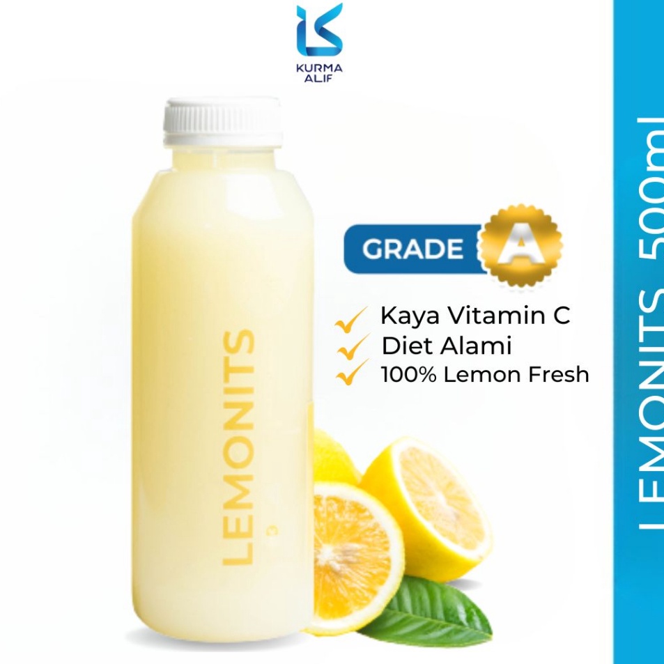 

MODEL APA875 Sari Lemon Asli Lemonits 500 ml Original Minuman Diet Alami Detox Sehat