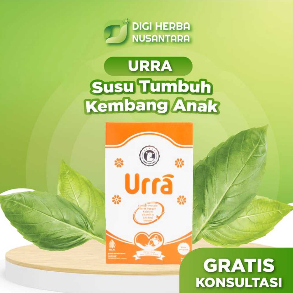 

Re4dy URRA Susu Kambing Saneen Untuk Penambah Berat Badan & Tinggi Badan Anak - 1 Box Big Promo