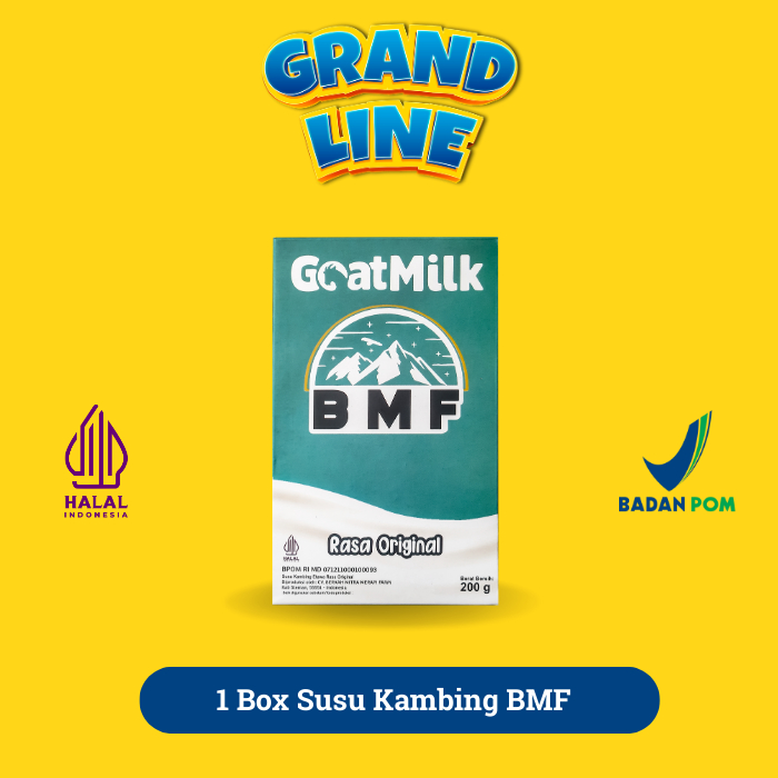 

Susu Kambing Etawa BMF GoatMilk Bubuk Original Full Cream Halal BPOM