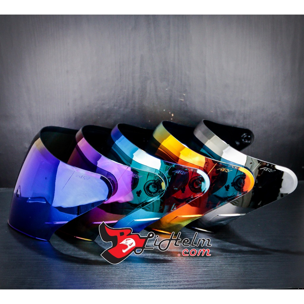 VISOR HELM ALV | IRIDIUM | KACA VENOM NORISK - CUSTOM