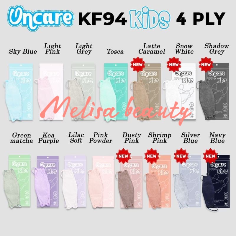 MASKER KF94 ONCARE KIDS ISI 10 PCS MASKER ANAK ONCARE