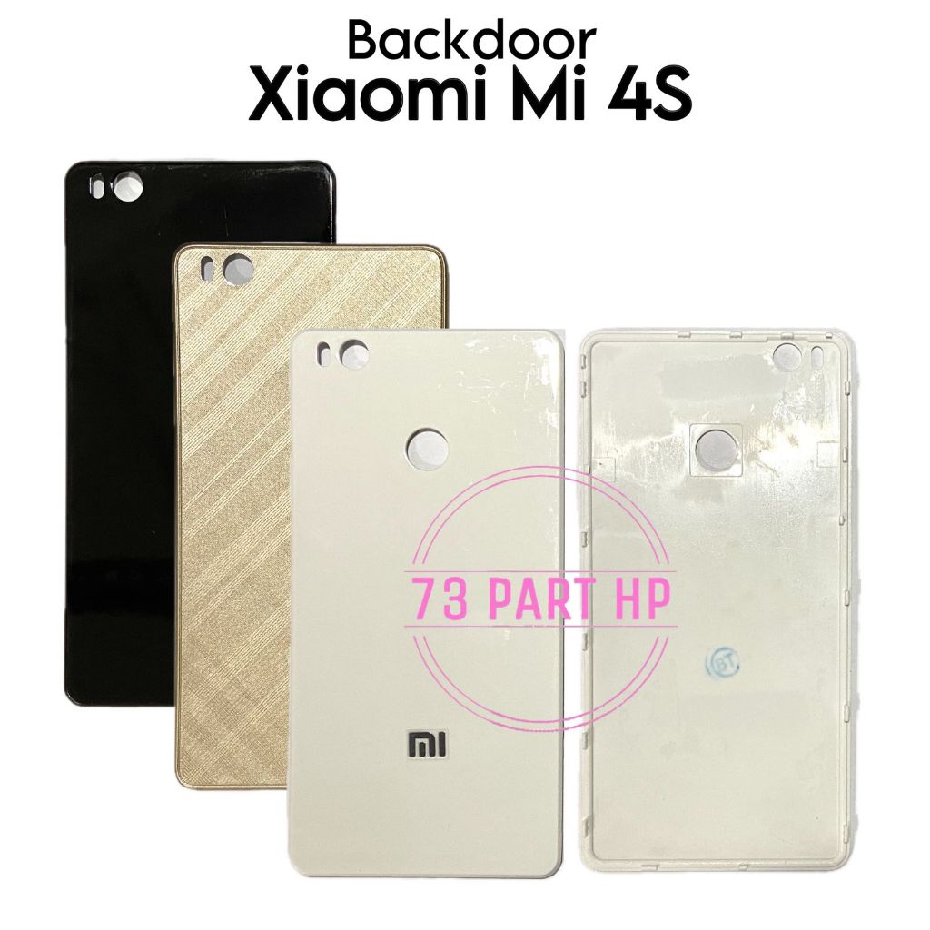 Backdoor Xiaomi Mi 4S / Mi4s - Penutup Tutup Baterai Casing Belakang Backcase Backdoor Back Cover Do