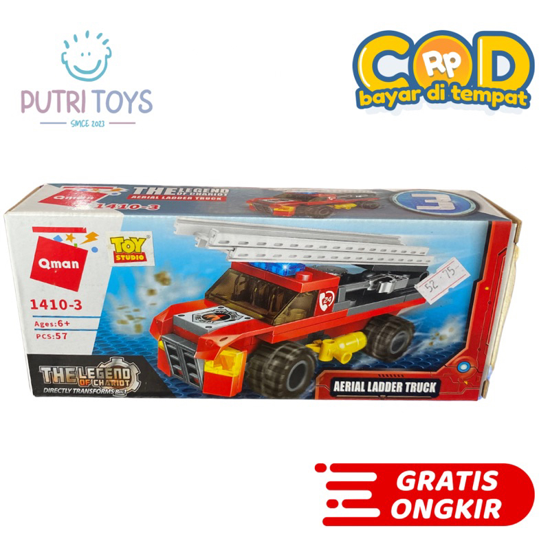 LEGO QMAN MAINAN THE LEGEND OF CHARIOT SERIES