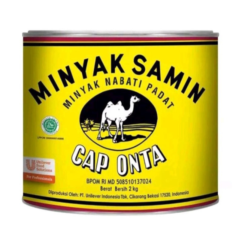 

Minyak Samin Cap Onta 2kg