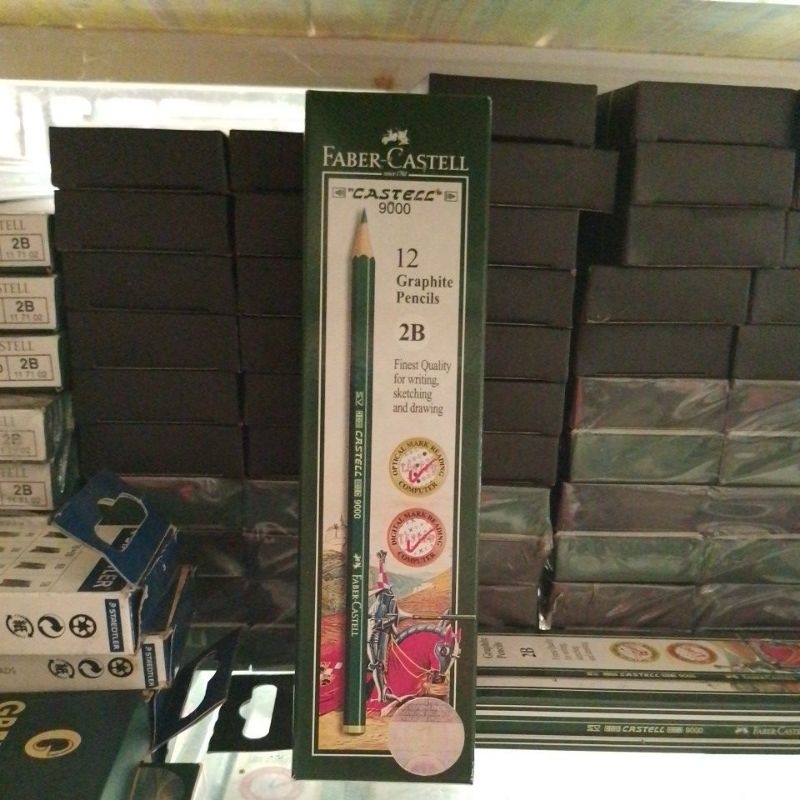 

PROMO !!! Pensil Faber Castell 2B 9000