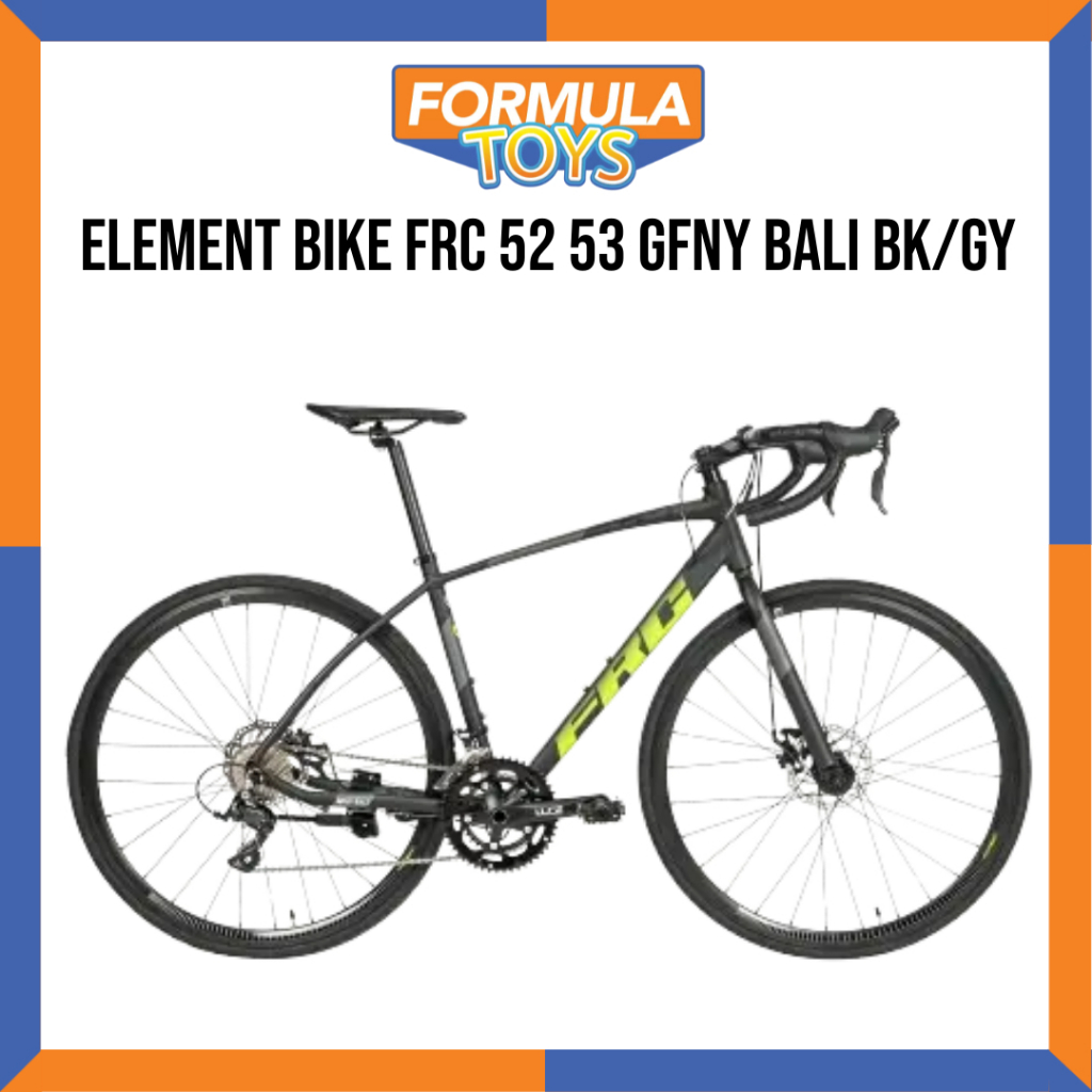 SEPEDA BALAP ELEMENT BIKE FRC 52 53 GFNY BALI BK/GY