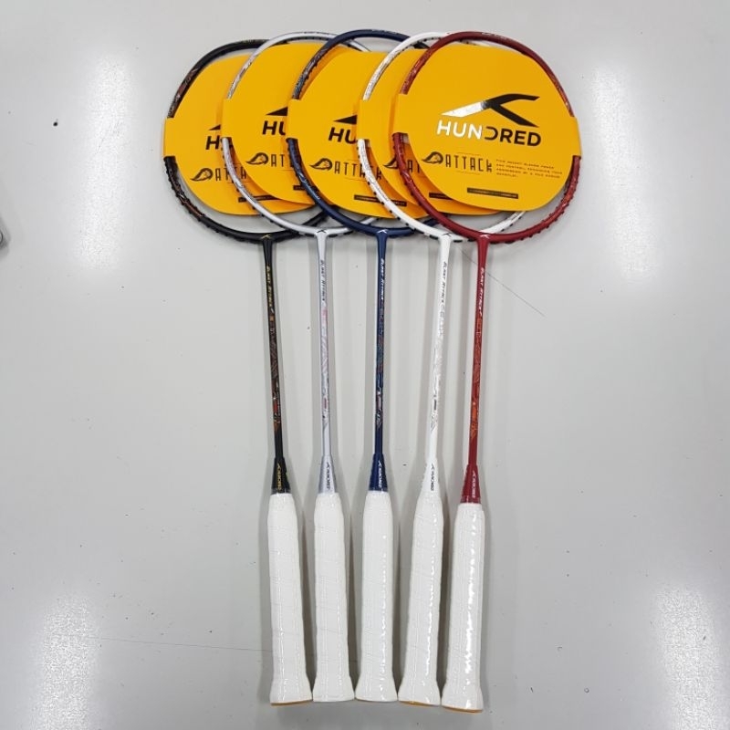 Raket racket reket badminton bulutangkis Hundred Blast Attack Original