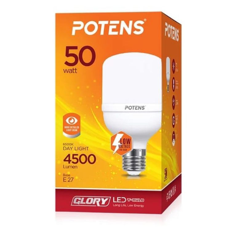POTENS LED Lampu (50 Watt) Bohlam led