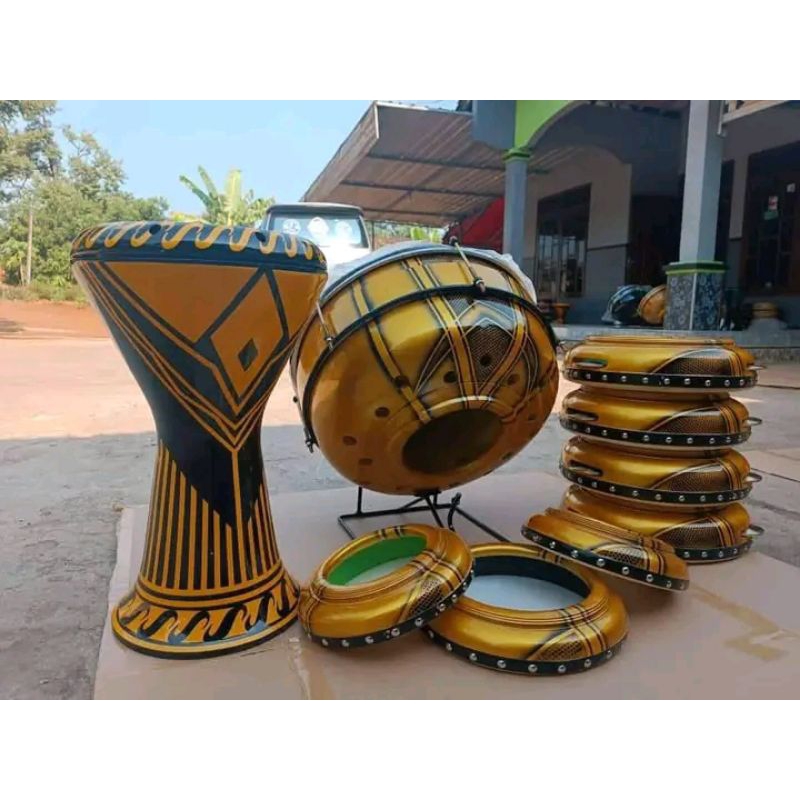 Alat Hadroh 1 SEAT MOTIF Jepara Kualitas Terbaik |Waroenghadroh