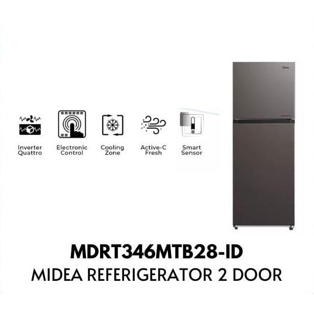 Midea MDRT346MTB Kulkas