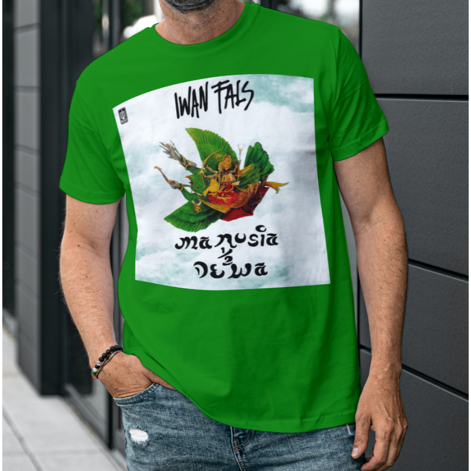 Kaos Musik Iwan Fals - Manusia 1/2 Setengah Dewa