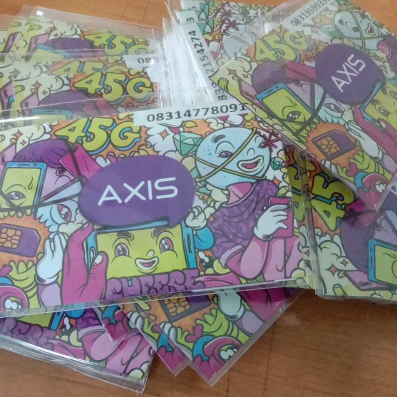kartu Axis 3gb + kuota lokal dikotamu