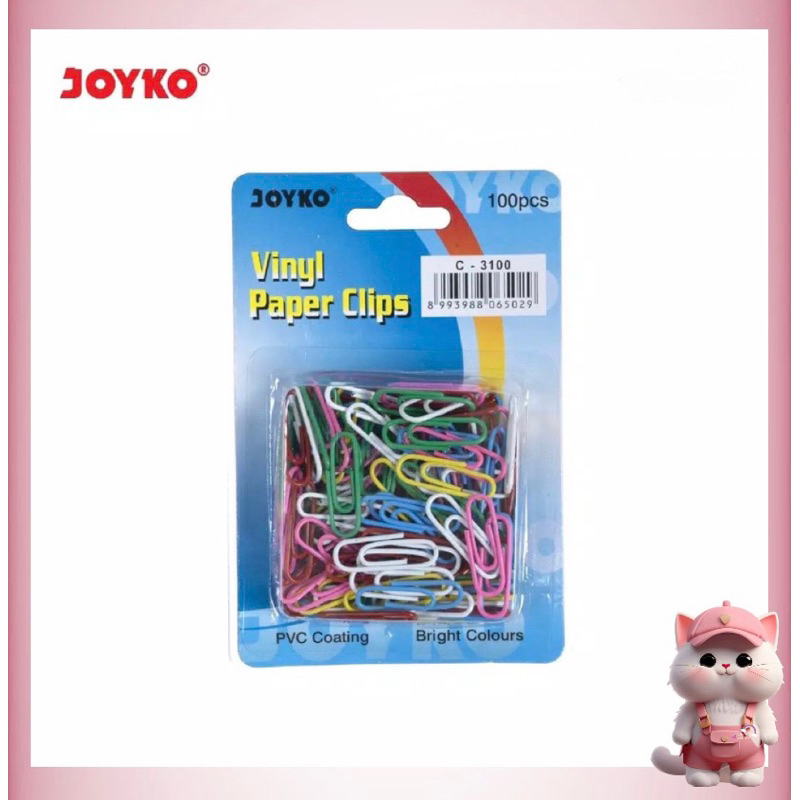 

N110 Paper Clips Warna Joyko C-3100