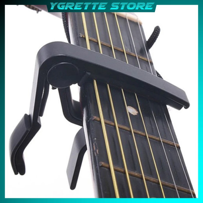 YGRETTE - PAKET CAPO PEG WINDER Gitar Ukulele Aluminium pembuka bridge pin senar string winder