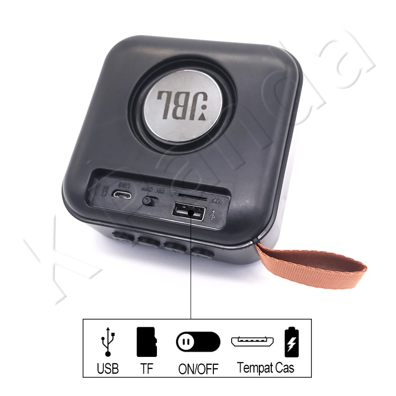 Speaker Bluetooth JBL T5 Mini Speaker Aktif Charge Speaker Bluetooth Portabel Super Bass