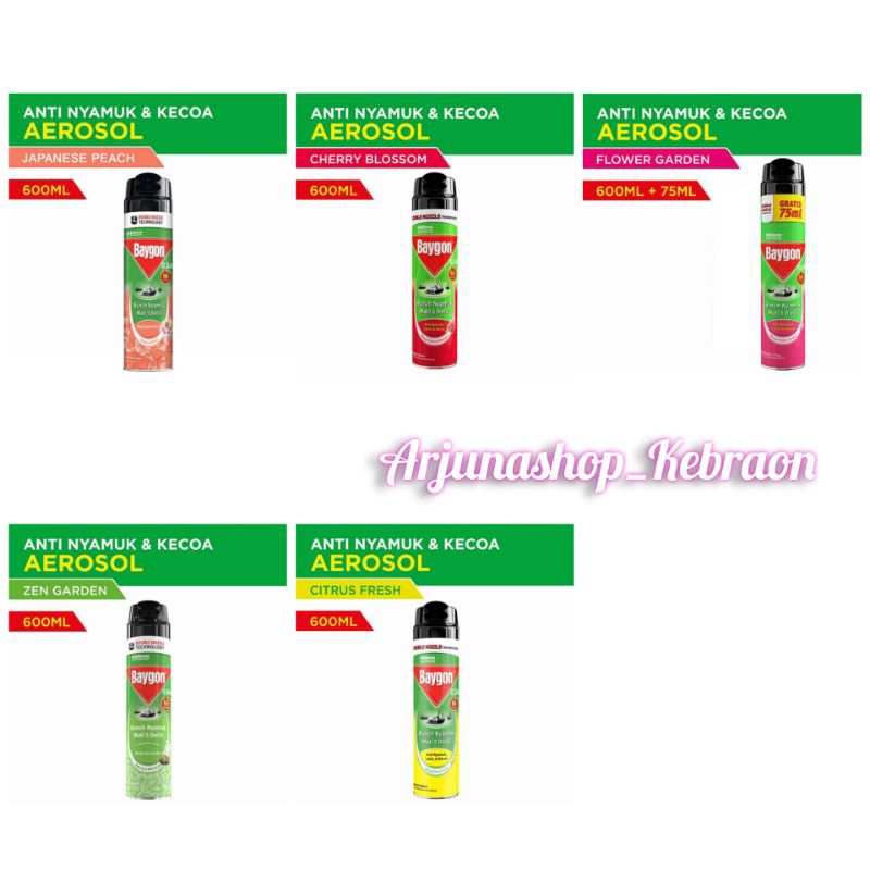 BAYGON Obat Nyamuk Semprot 600ml