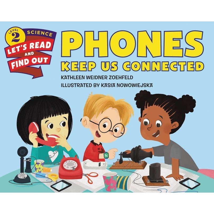 [Harper Collins] Buku Anak "LRFO Phones Keep Us Connected" Paperback