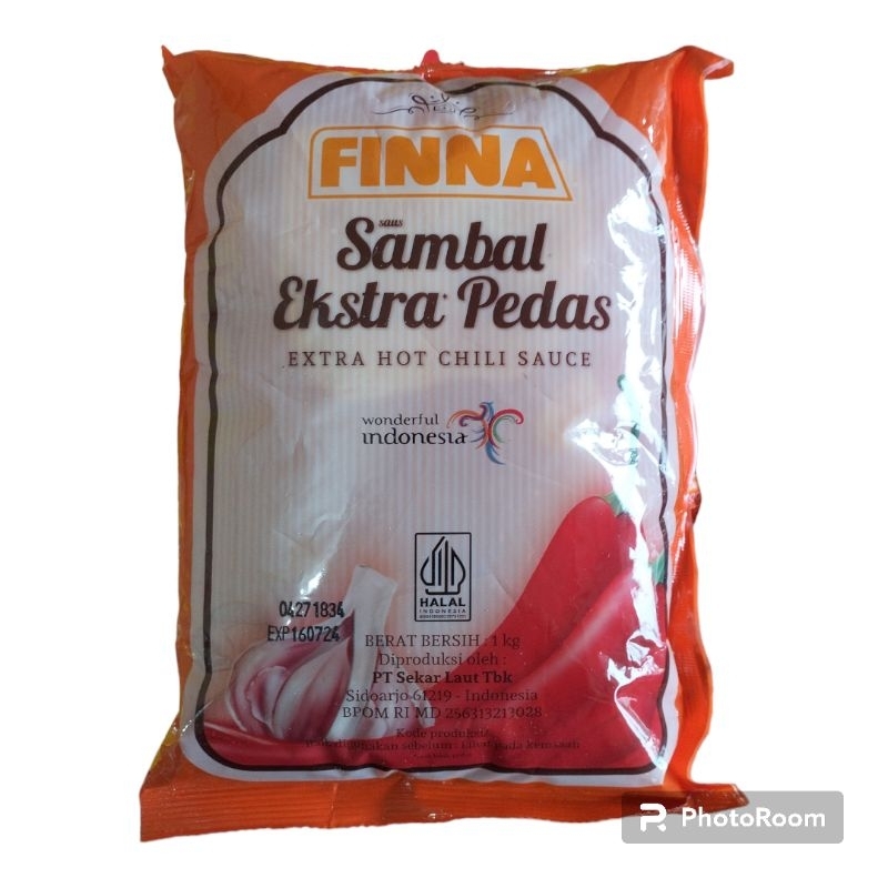 

Finna Sambal Extra Pedas 1 kg