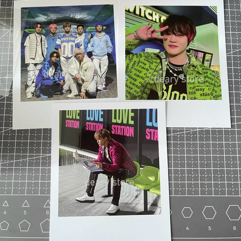 [READY SET ONLY] OFFICIAL POLAROID NCT DREAM GLITCH MODE EVENT BEYOND LIVE ICE VERSION GRUP CHENLE J