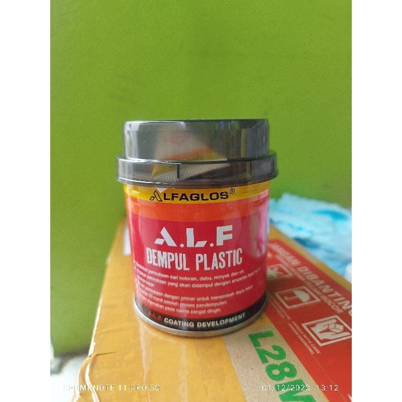 Dempul plastik Dempul motor Dempul mobil Dempul murah DEMPUL 250gram alfaglos dempul alf