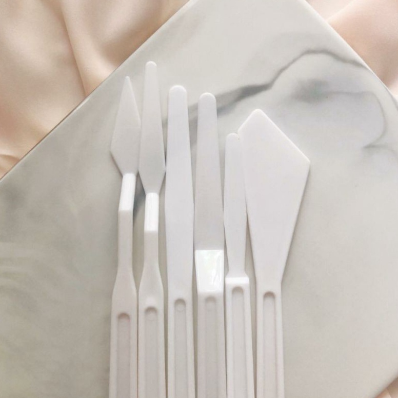 

Pisau Palette Plastik 6 Pcs / 5 Pcs / Palet Plastic set 6 / Set 5 ➦Stok Banyak