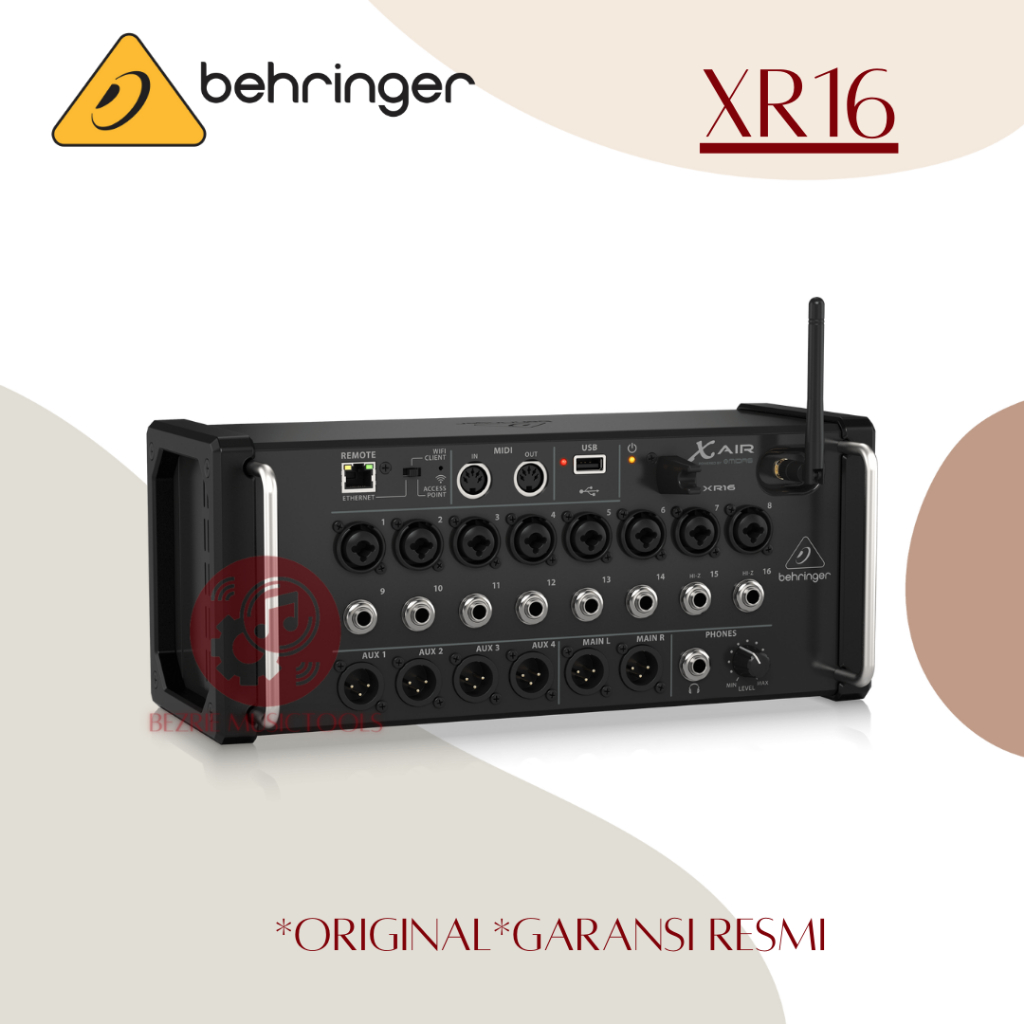 Behringer X AIR XR16 Digital Rackmount Mixer Behringer XR-16 Original