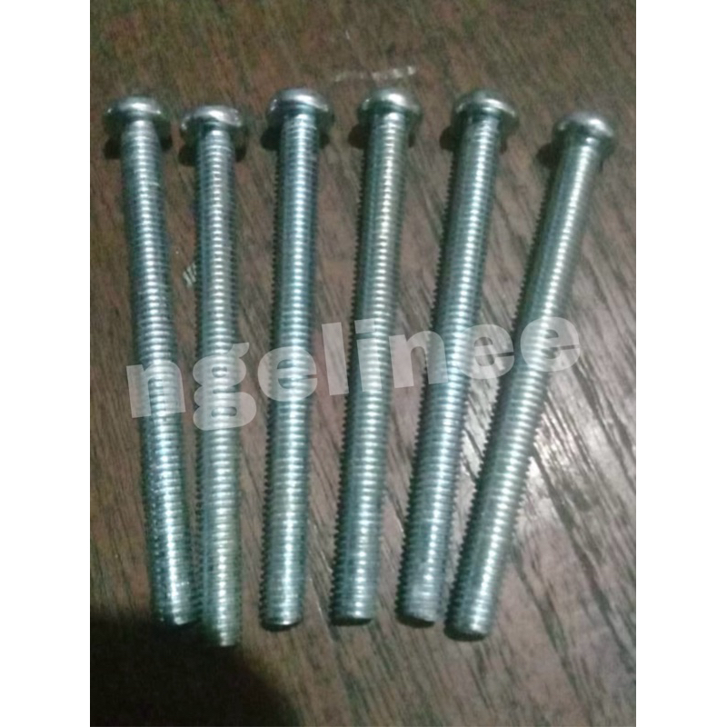 BAUT JP M6x70 BAUT OBENG PLUS KEPALA 200 PCS/500 PCS TERMURAH