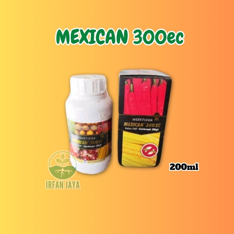 Insektisida MEXICAN 300EC 200ml Pembasmi hama ulat pada tanaman