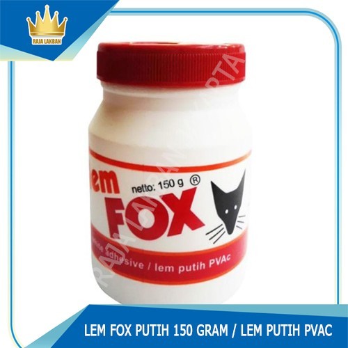 

Lem FOX Putih Botol 150 GRAM / Lem PVAC