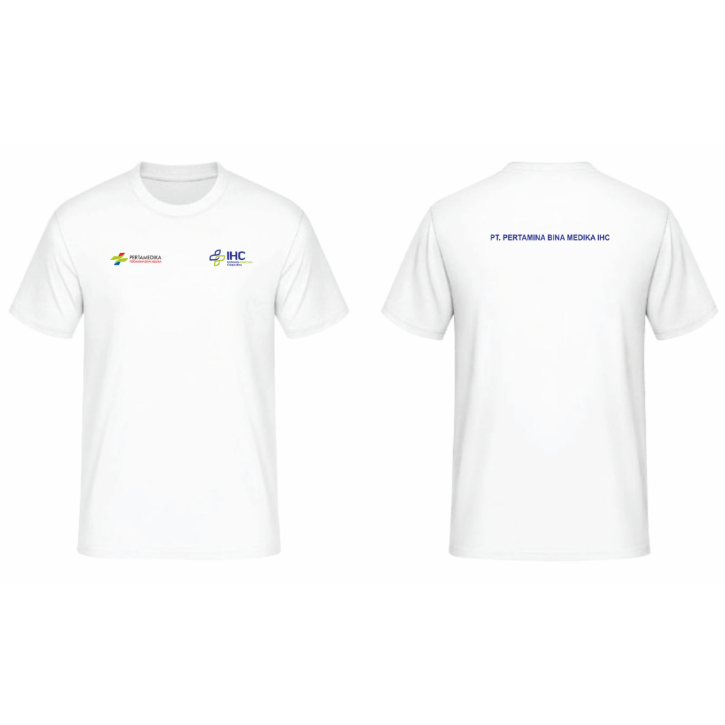 T-SHIRT KAOS PT PERTAMINA BINA MEDIKA IHC