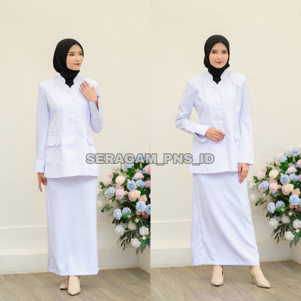 Blazer Wanita / Baju PDH PNS Wanita / Seragam Pemda Wanita / Baju PNS Wanita / Blazer PNS / Baju Per
