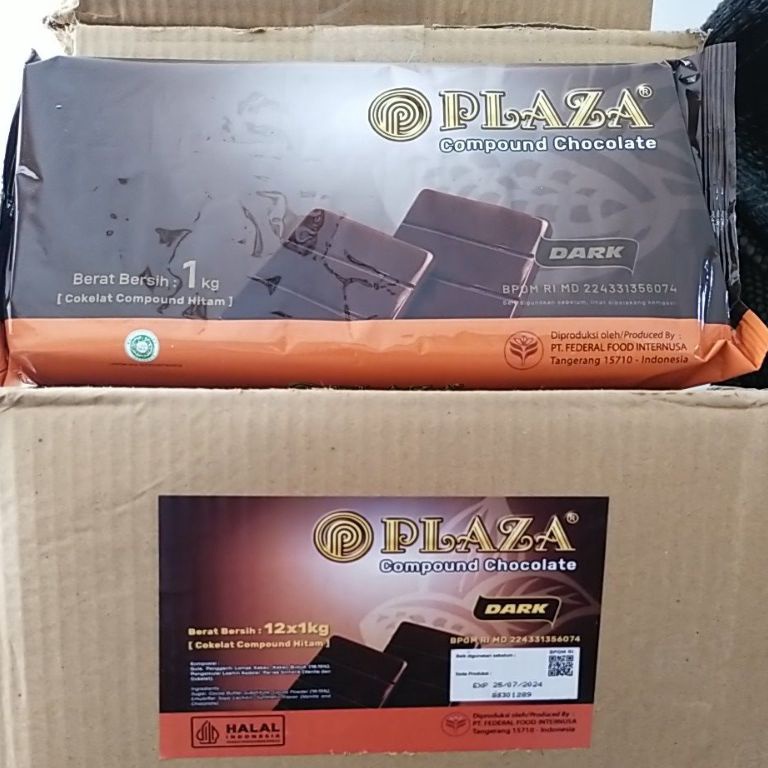 

7K3595 Coklat Batang Compound Chocolate 1 kg celupan es kul kul ➳Stock Banyak