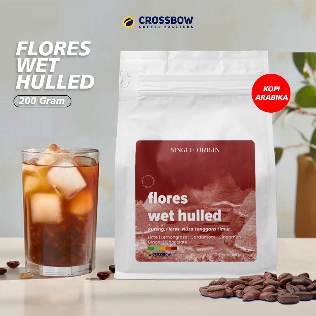 

KOPI ARABIKA FLORES WET HULLED 200 GRAM