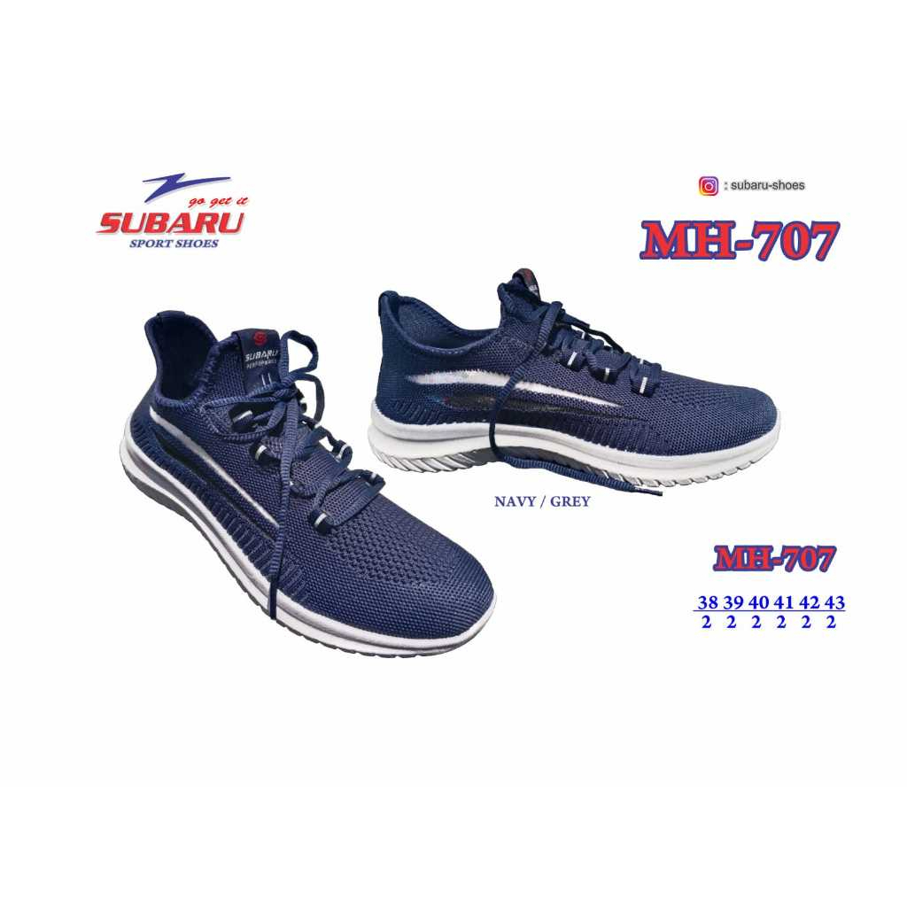 Sepatu sneakers subaru model MH - 707