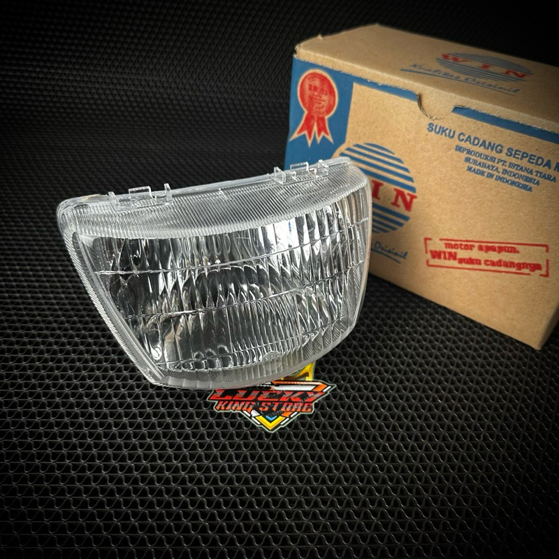Lampu depan fizr vega lama merk win