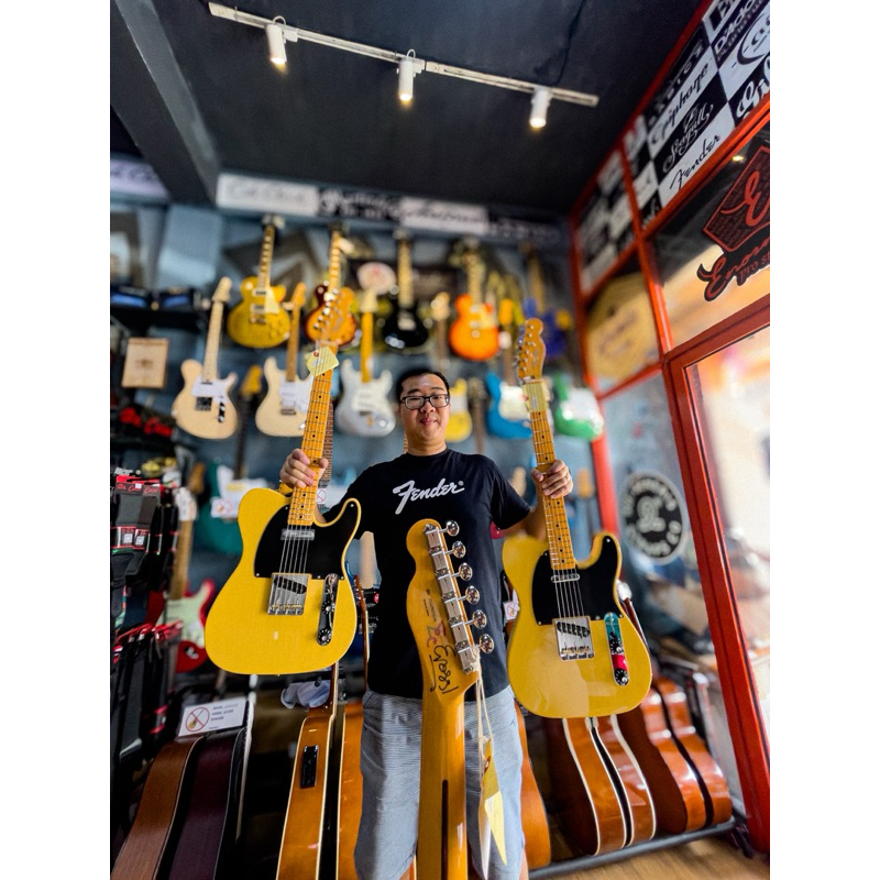 Gitar Fender Eross Chandra Signature Sephia Jepang