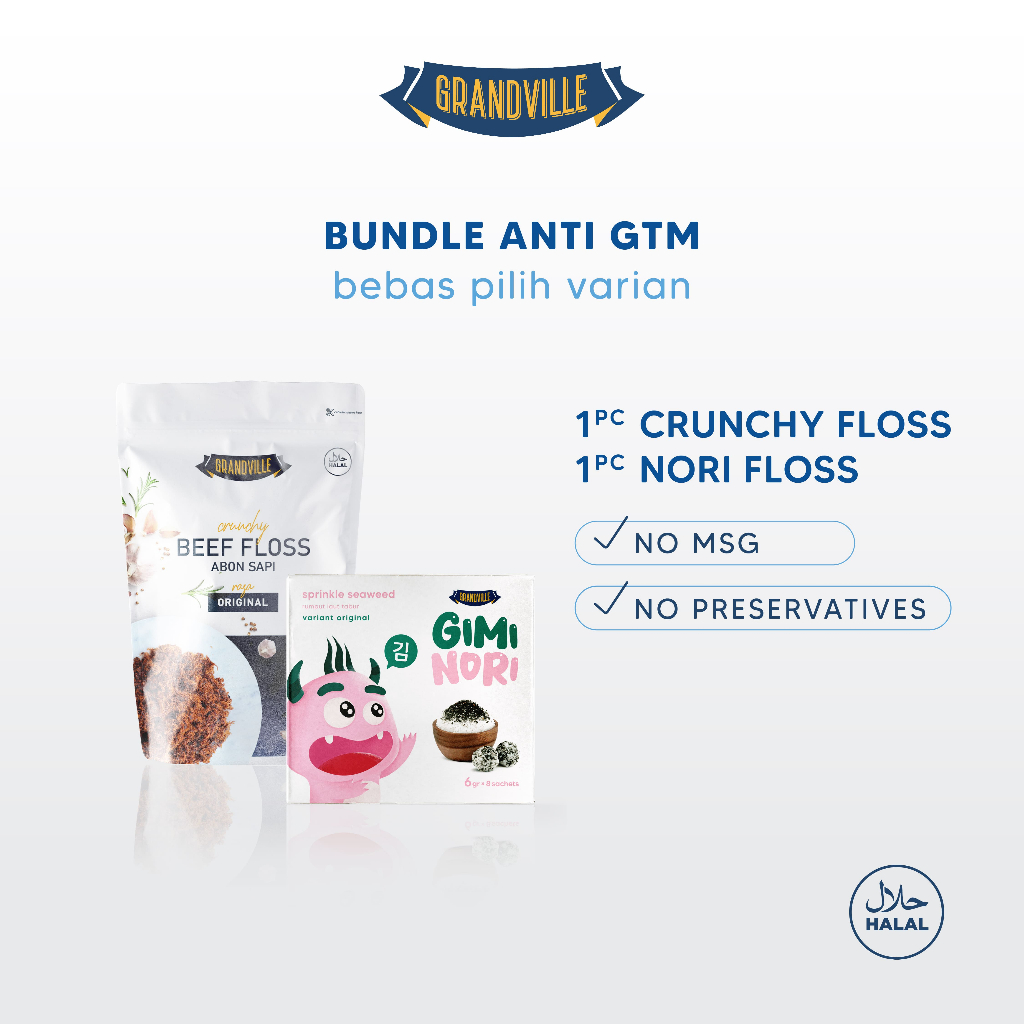 

Bundle Hemat anti GTM Favorite Grandville