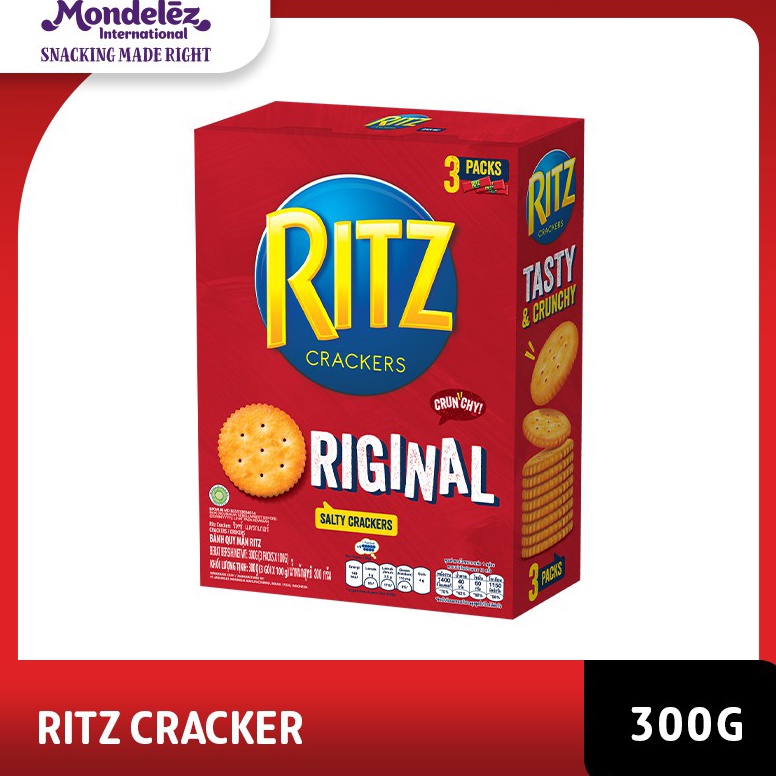 

Re4dy Ritz Original 300g. Gurih dan Renyah favorut keluarga Kualitas Oke
