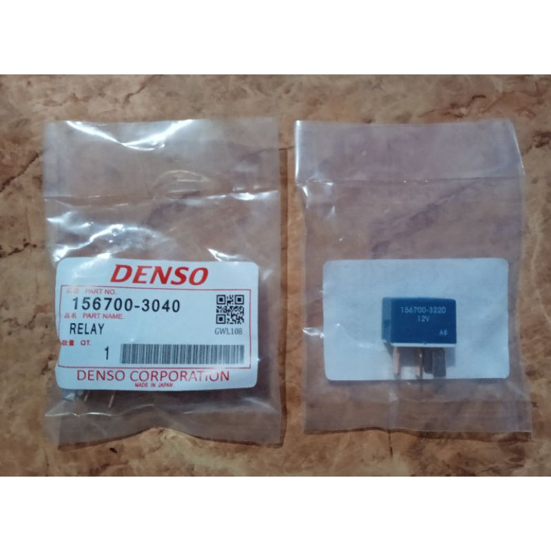 Relay AC Mobil 12v Denso Kaki 4