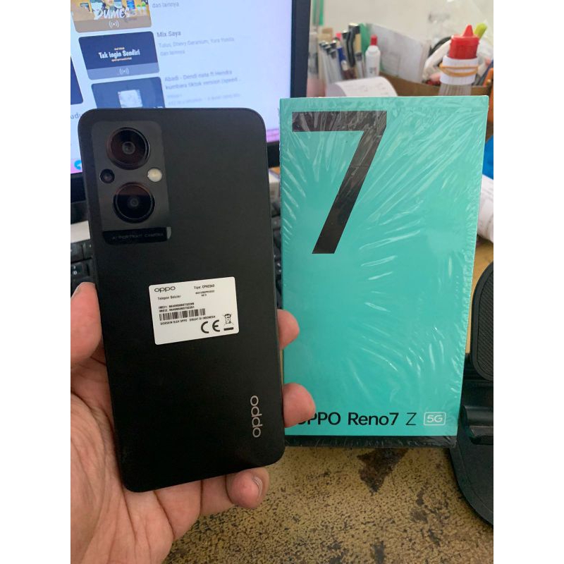 Oppo Reno 7z 5G Ram 8GB Rom 128GB Unit Second