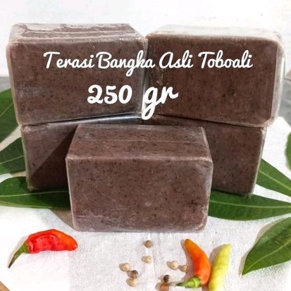 

69 TERASI BANGKA ASLI TOBOALI 250 GRAM BELACAN WANGI ENAK MURAH 71