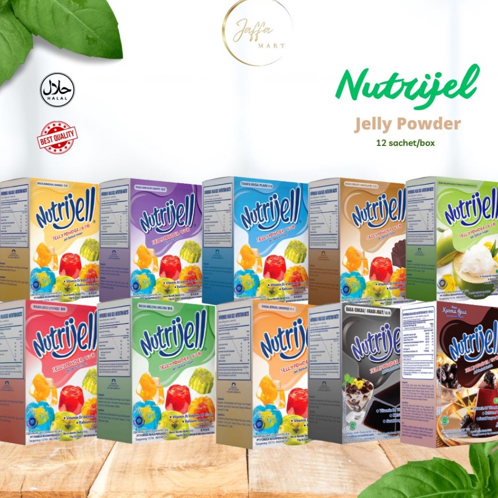 

Past!! Murah NUTRIJELL Jelly Powder 10gr (12 Sachet/Box) - ANEKA Buy Again