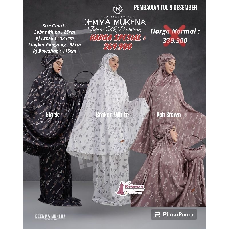 DEMMA MUKENA NADHEERA LUXURY