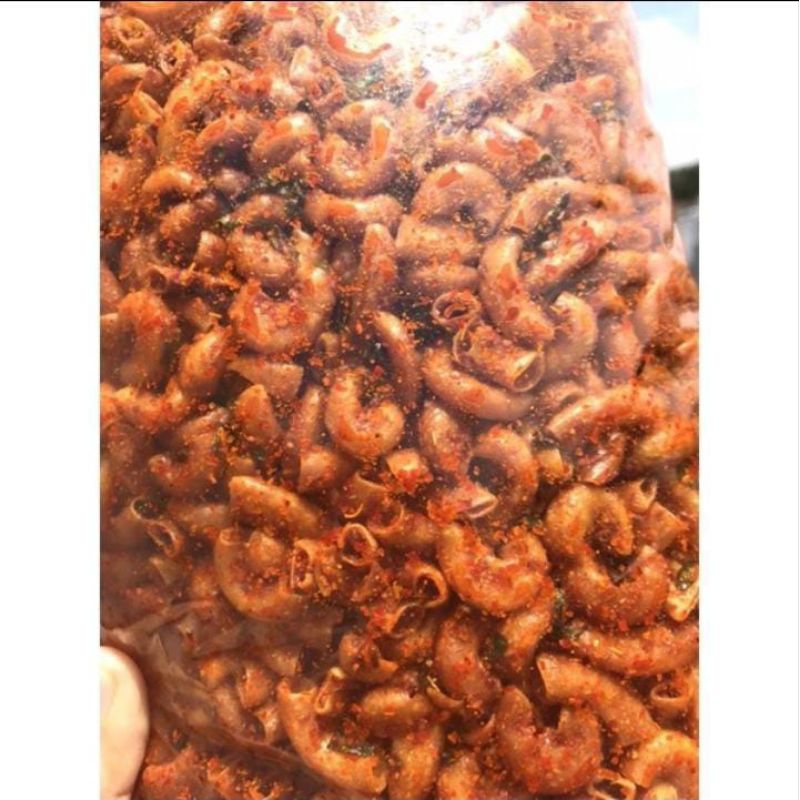 

makaroni(pedas)250gram cikruh pedas